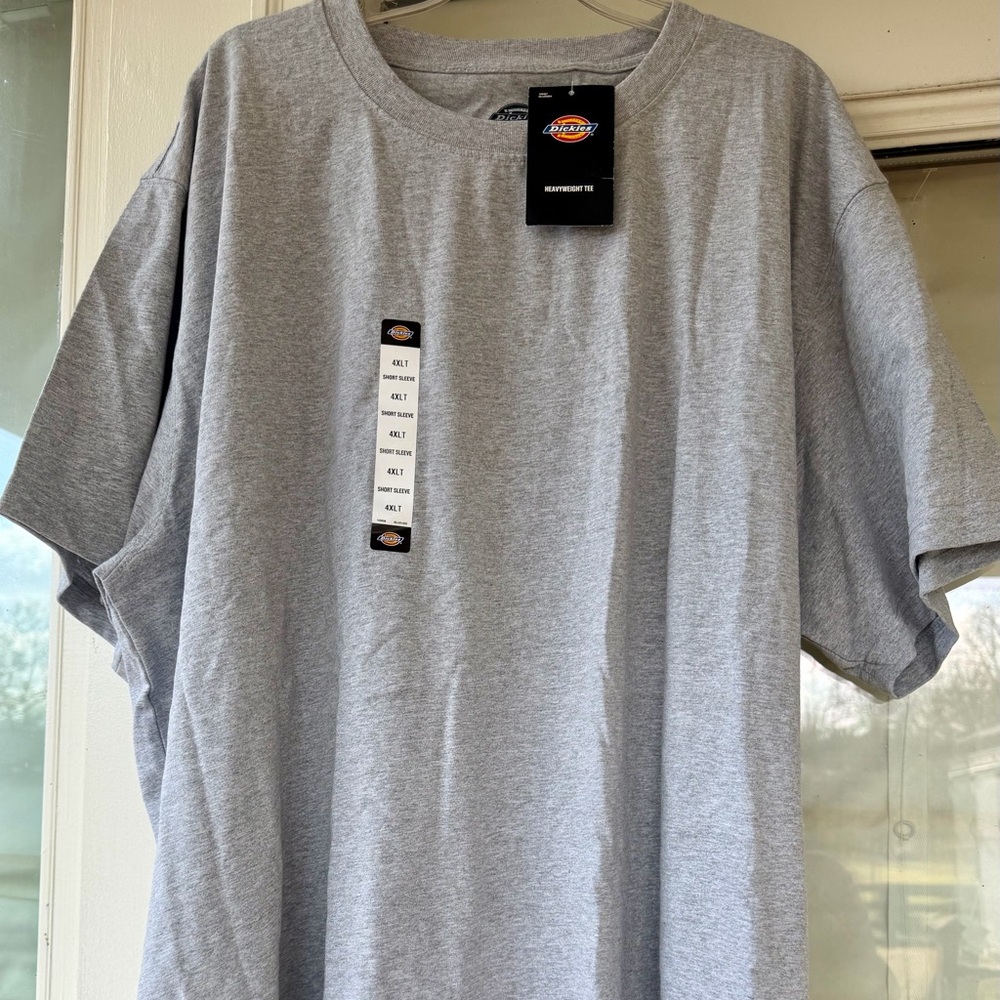 Dickies Men’s Short Sleeve Knit Pullover Shirt – 4XL Tall – New w/ Tags